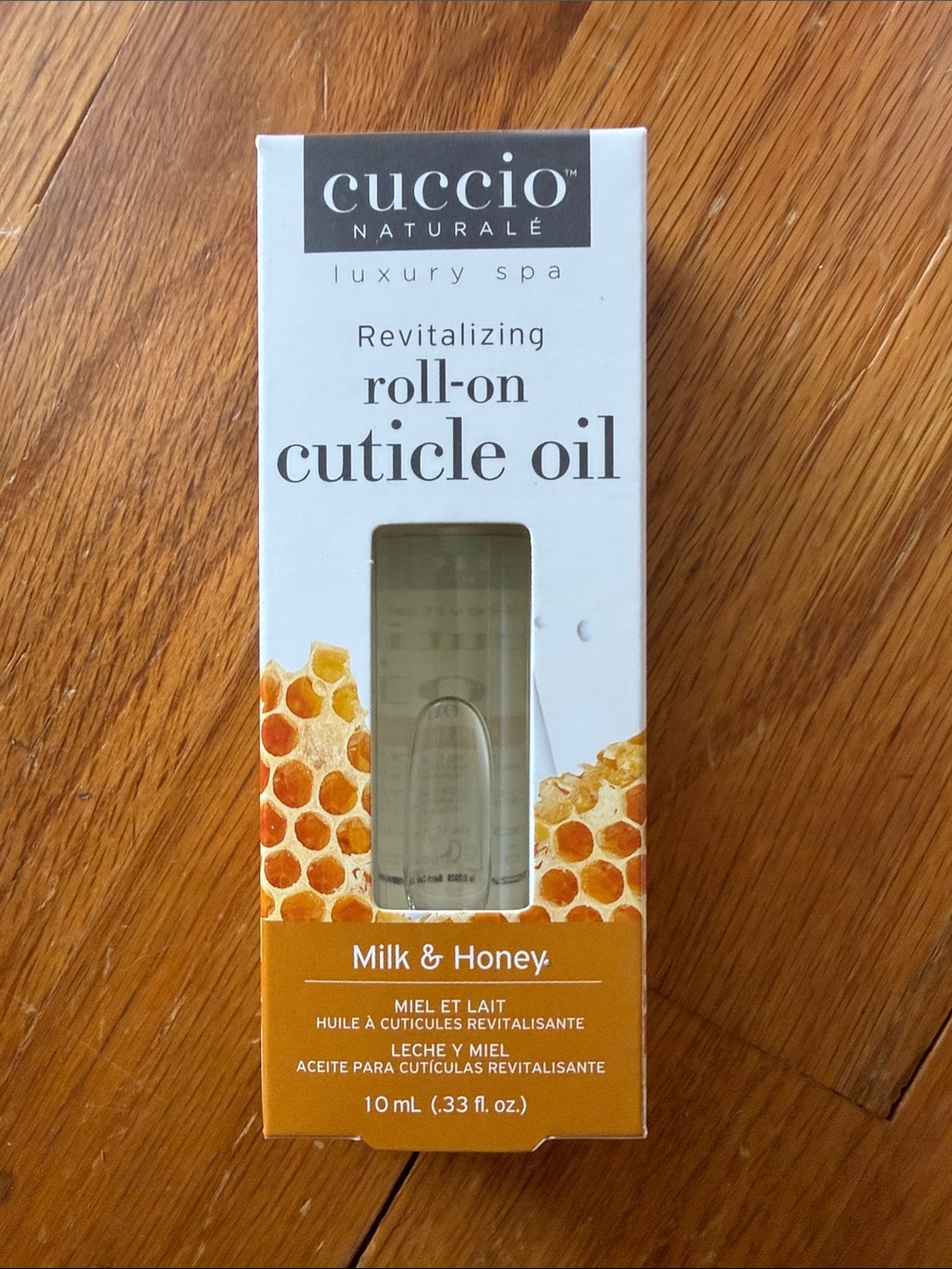 Cuccio Naturale Milk & Honey Revitalizing Roll-On Cuticle Oil - White & Honey